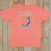 Women'S Southern Marsh Original Tees | Blue Marlin Fishing Tee | Short Sleeve Azalea