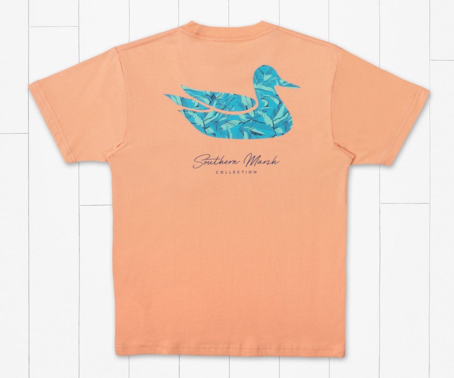 Youth Southern Marsh Original Tees | Youth Duck Originals Tee - Bayside Peach