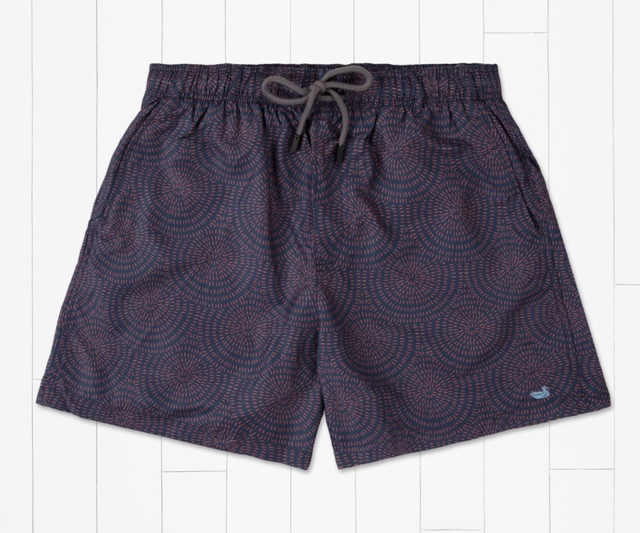 Men'S Southern Marsh Swim Trunks | Bodrum Straits Lined Swim Trunk