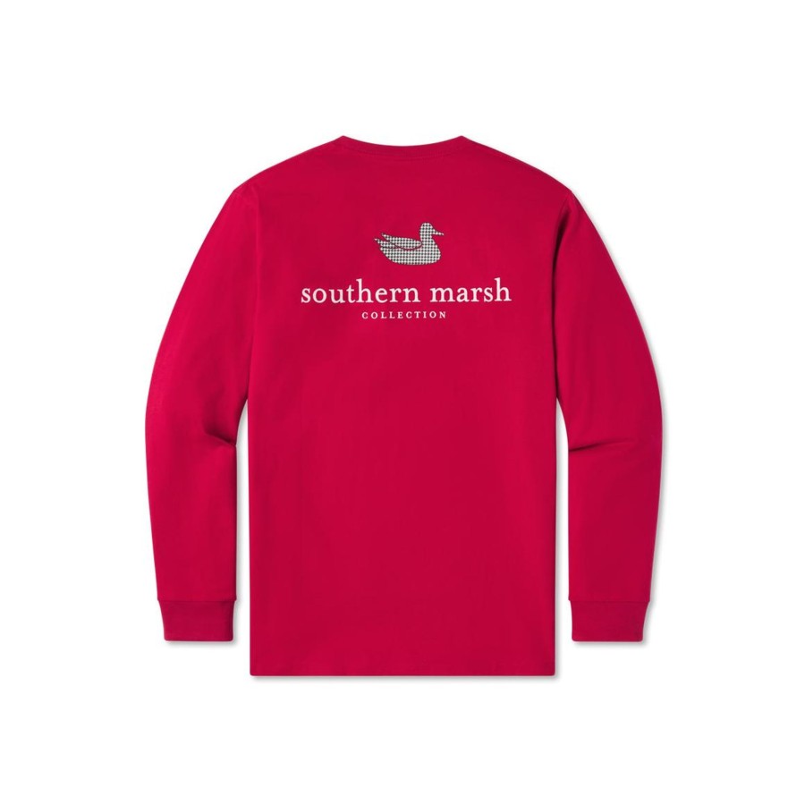 Men'S Southern Marsh Original Ls Tees | Authentic Collegiate Tee - Long Sleeve