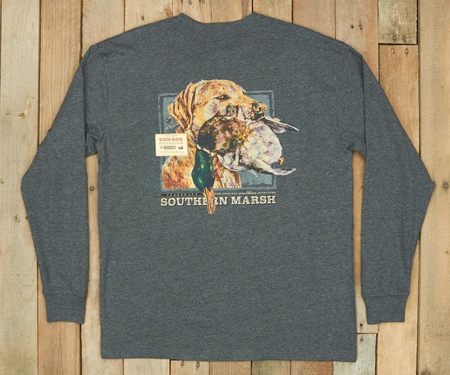 Men'S Southern Marsh Original Ls Tees | Gun Dog Collection Tee | Three | Long Sleeve