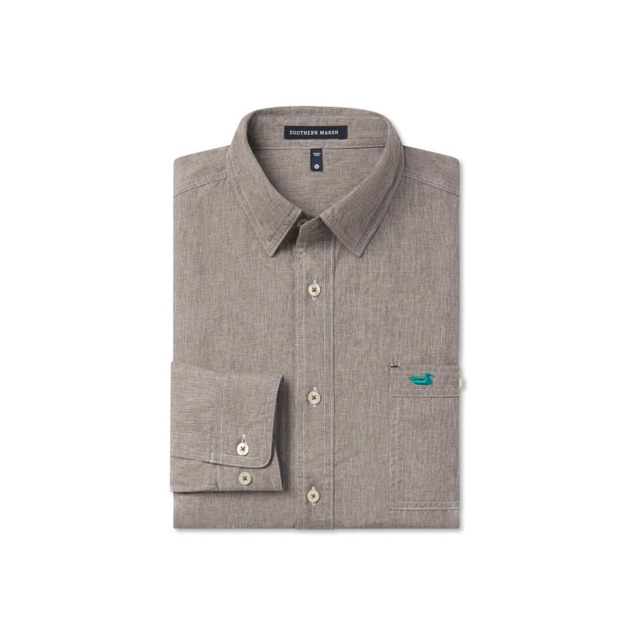 Men'S Southern Marsh Performance | West End Performance Woven Shirt