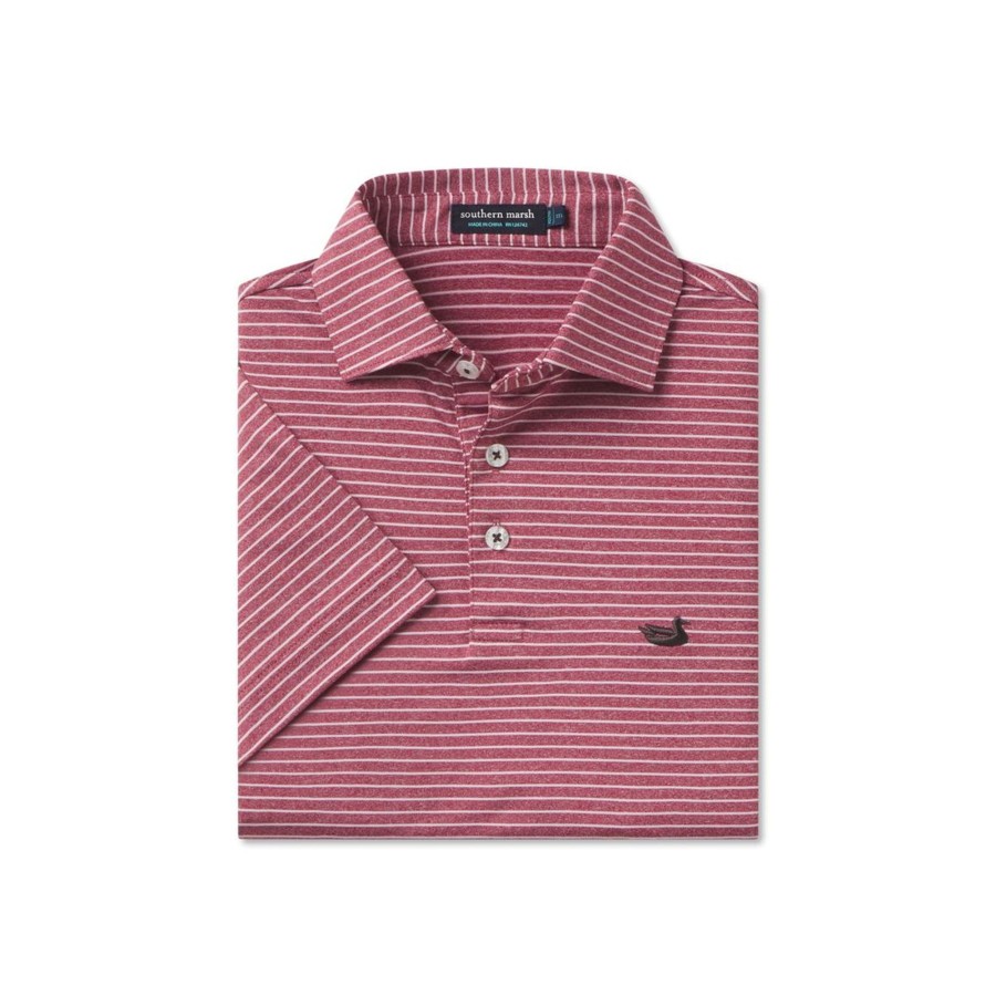 Youth Southern Marsh Polos | Youth Biloxi Heather Performance Polo