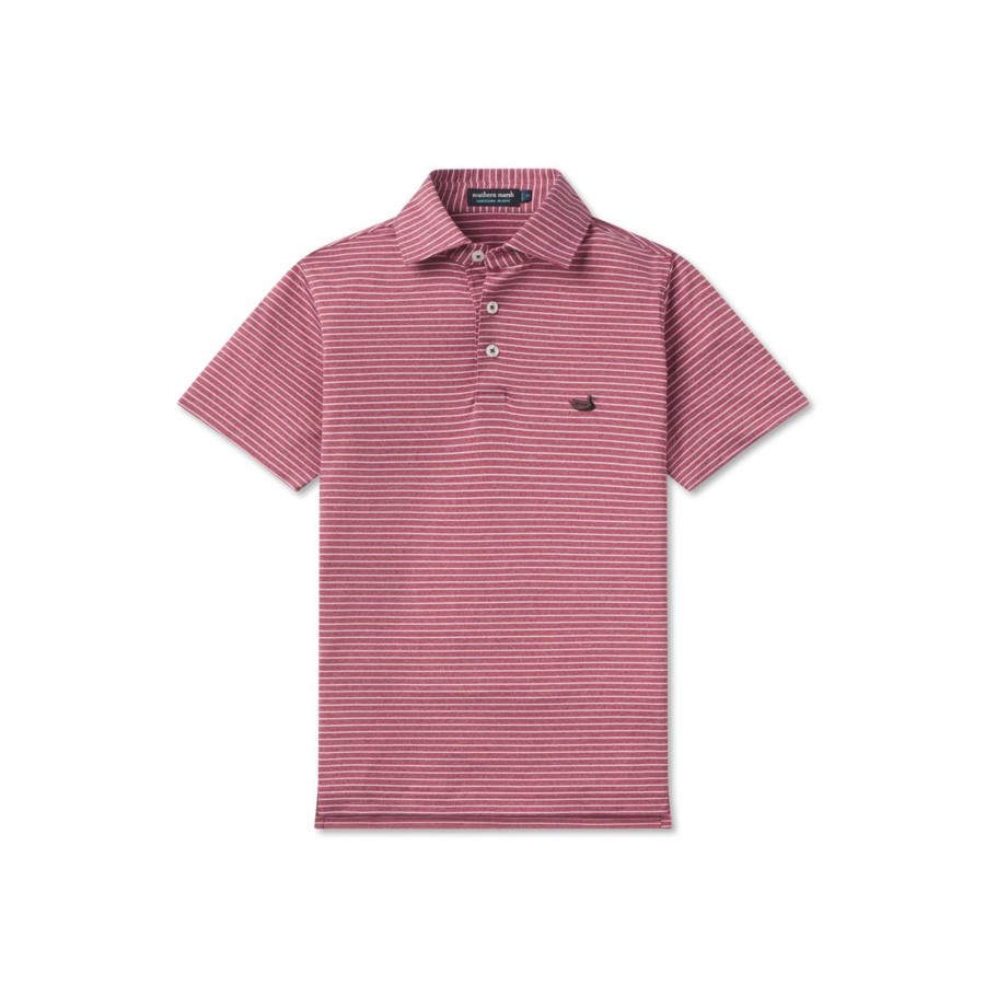 Youth Southern Marsh Polos | Youth Biloxi Heather Performance Polo