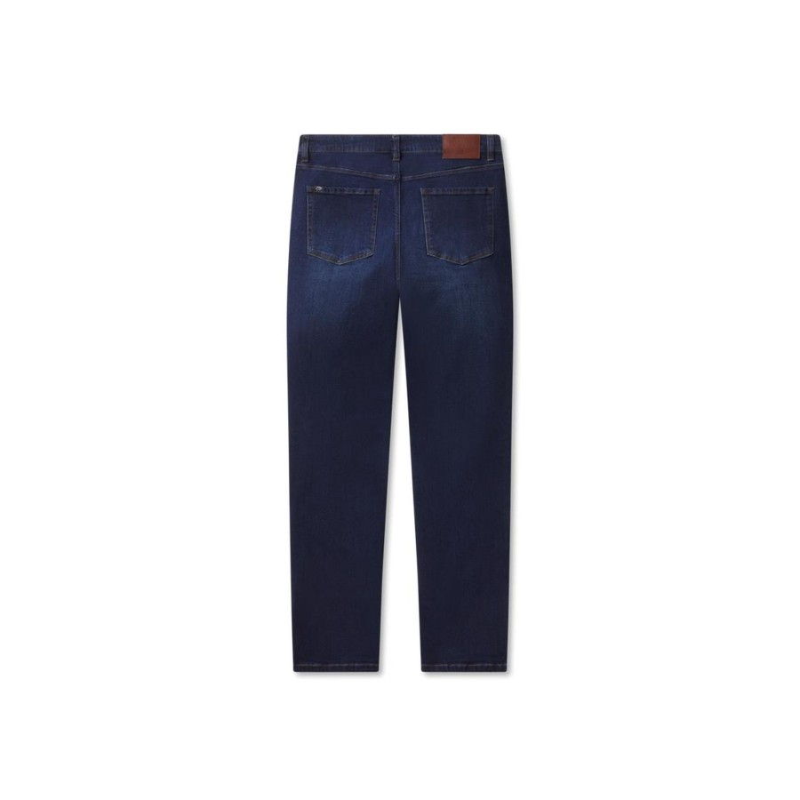 Men'S Southern Marsh Pants | Greenville Stretch Denim Jean Navy