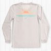 Women'S Southern Marsh Women'S Fit Tops | Fieldtec Comfort Tee | Sunset Ash Gray