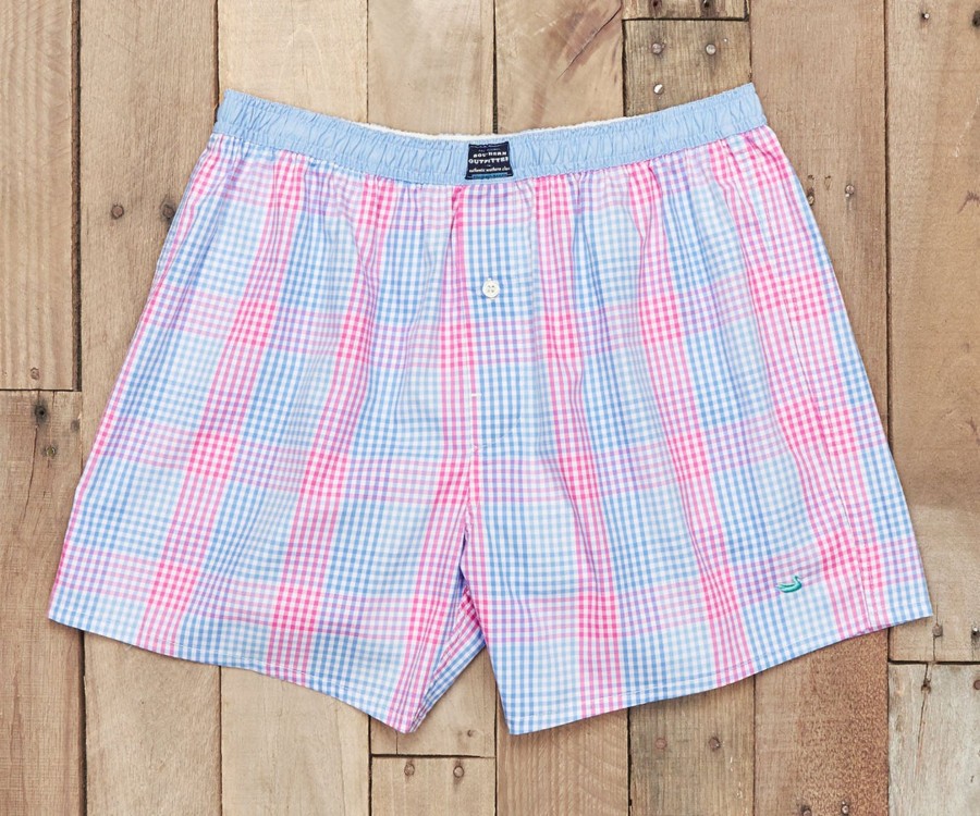 Men'S Southern Marsh Boxers | Men'S Boxer Shorts | Hanover Gingham