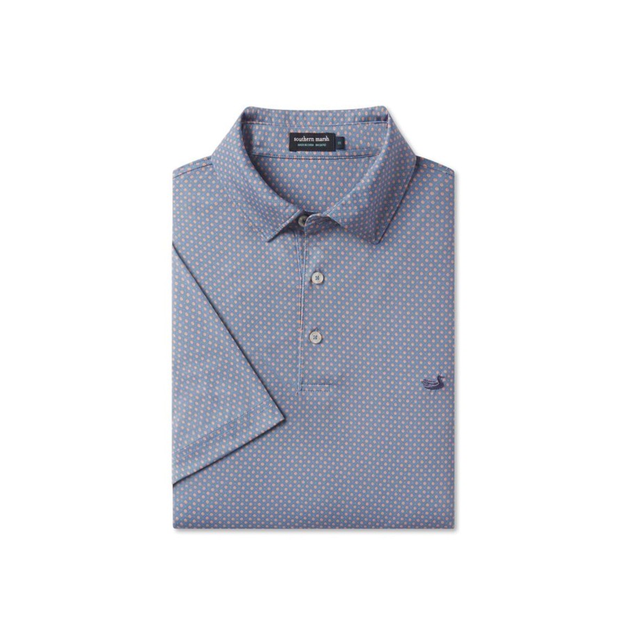 Men'S Southern Marsh Polos | Island Burst Performance Polo