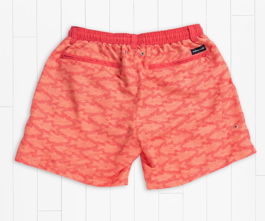 Men'S Southern Marsh Swim Trunks | Dockside Swim Trunk | School'S Out