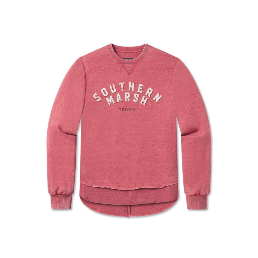 Women'S Southern Marsh Pullovers And Sweaters | Seawash Rally Round Bottom Sweatshirt