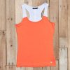 Women'S Southern Marsh Tanks | Fieldtec Racerback Yoga Tank Neon Coral