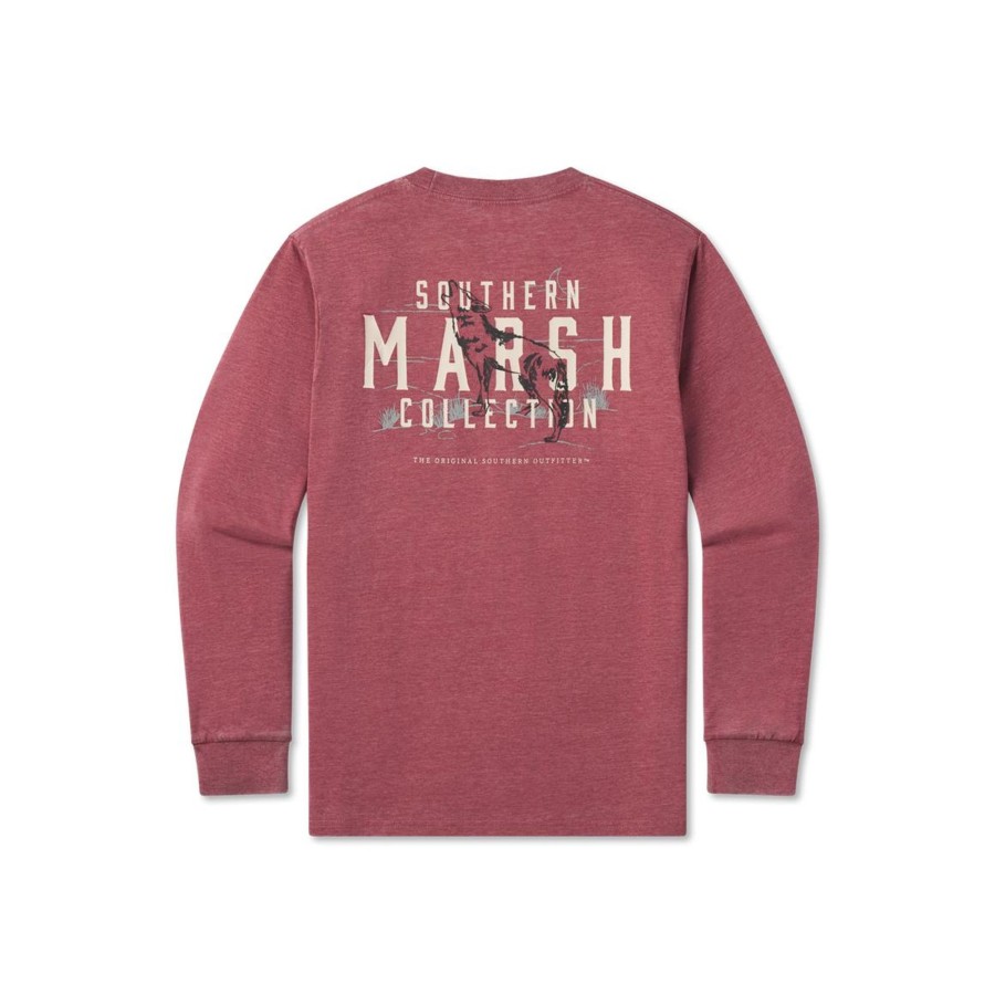 Women'S Southern Marsh Seawash Long Sleeve Tees | Seawash Tee | Etched Howl | Long Sleeve