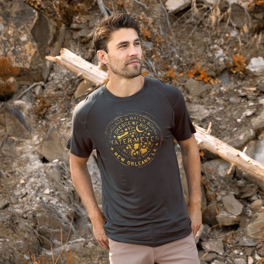 Men'S Southern Marsh Performance Tees | Marshlux Tee | Water Meter