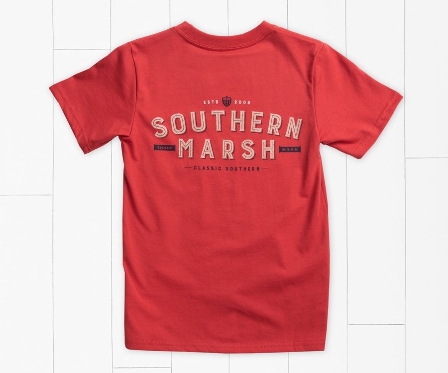 Youth Southern Marsh Original Tees | Youth Branding Collection Tee | Federalist