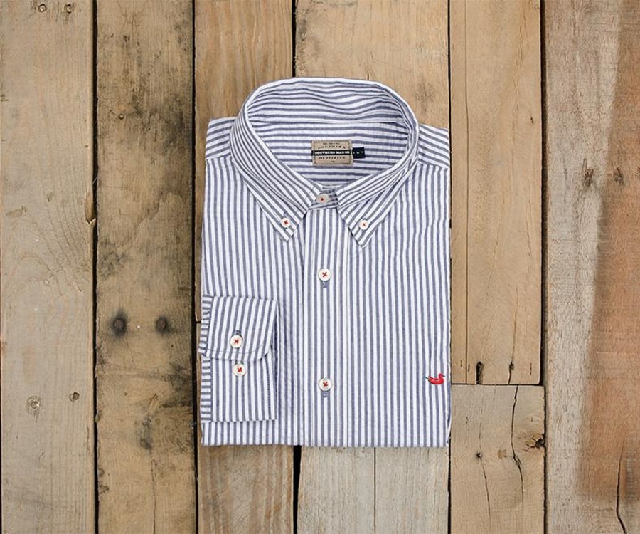 Men'S Southern Marsh Relaxed | Everett Dress Shirt