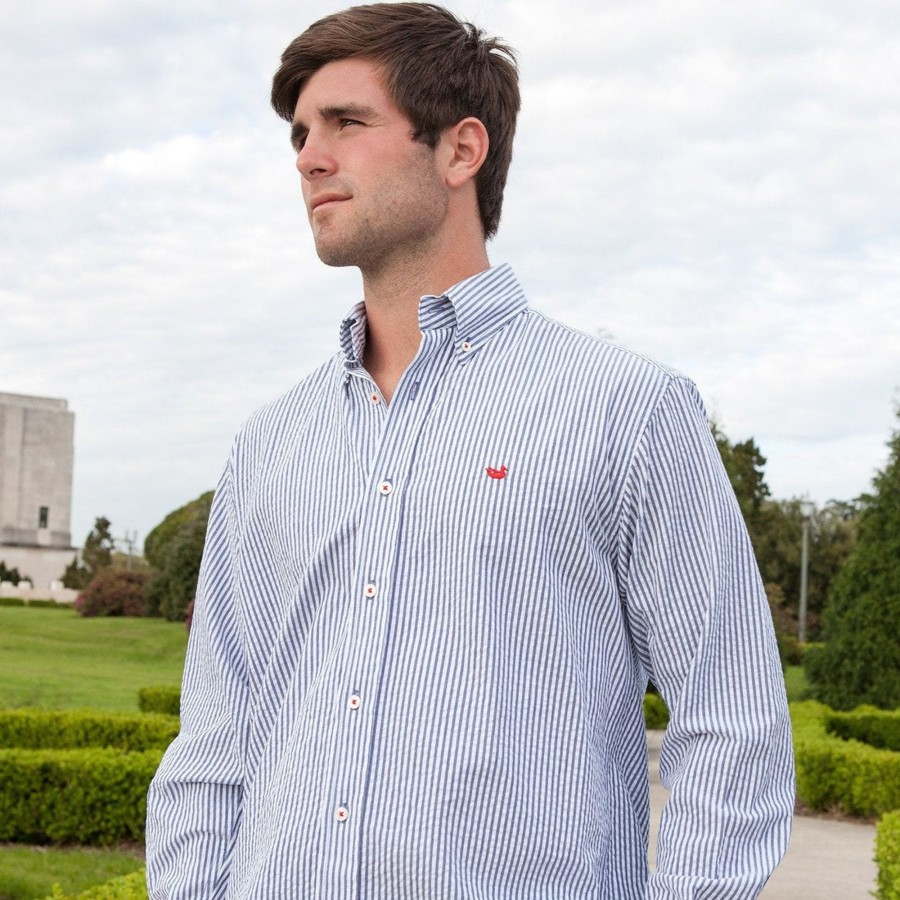 Men'S Southern Marsh Relaxed | Everett Dress Shirt