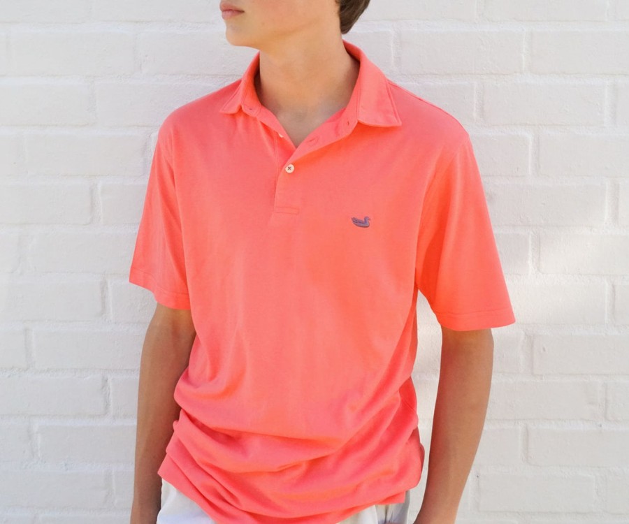 Youth Southern Marsh Polos | Youth Marshlux Mangove Pique Polo