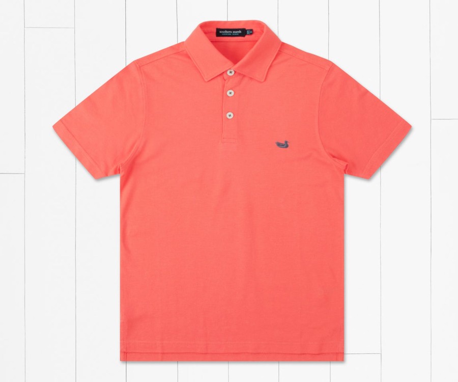 Youth Southern Marsh Polos | Youth Marshlux Mangove Pique Polo