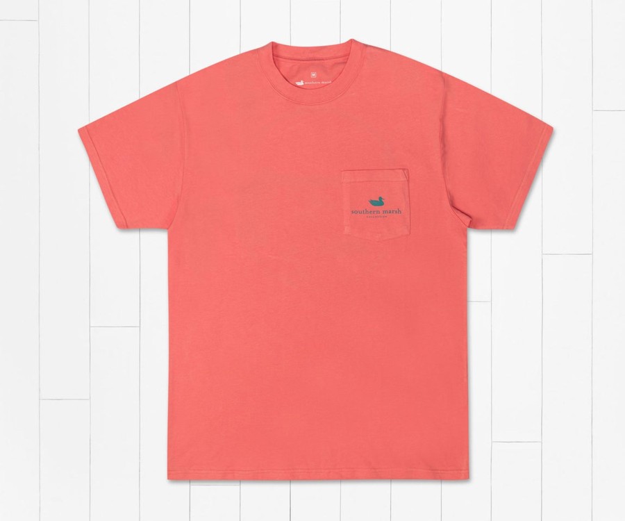 Men'S Southern Marsh Original Ss Tees | Summer Camp Sunsets Tee