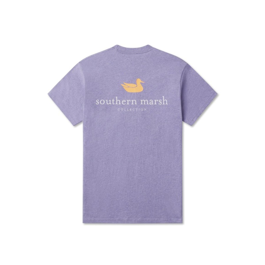 Women'S Southern Marsh Original Tees | Authentic Vibrant Tee | Heathered