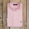 Men'S Southern Marsh Wrinkle-Free | Mallard Tattersall Dress Shirt