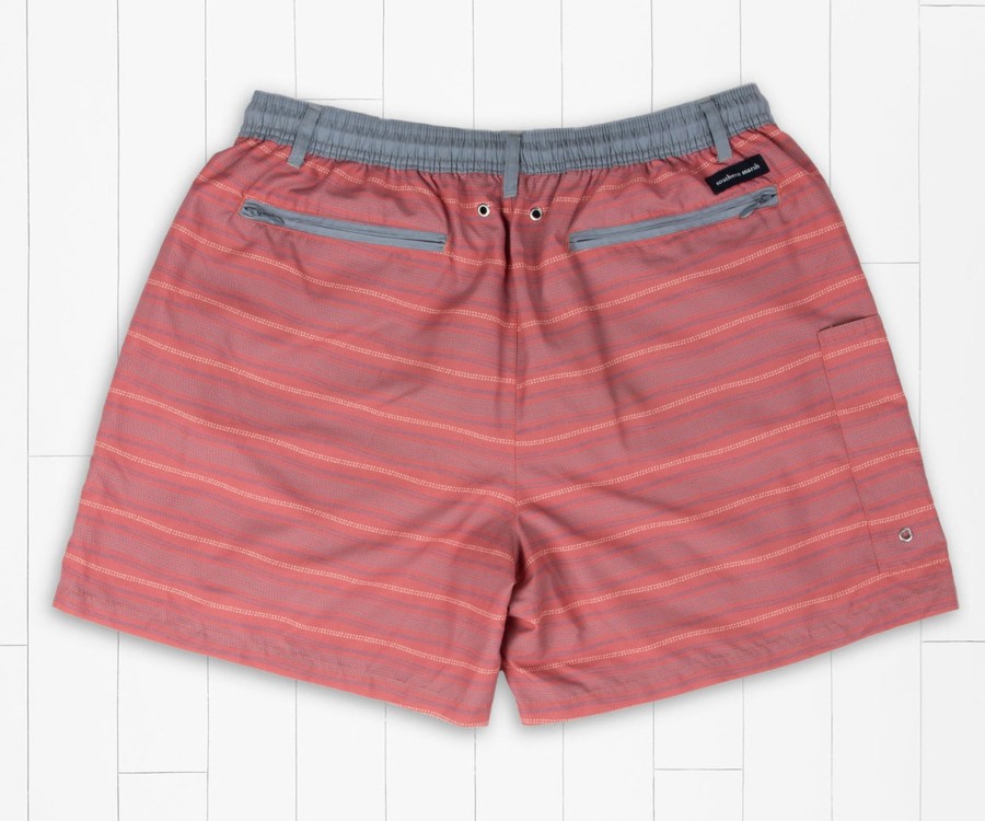 Men'S Southern Marsh Swim Trunks | Dockside Swim Trunk | Mayan Dot