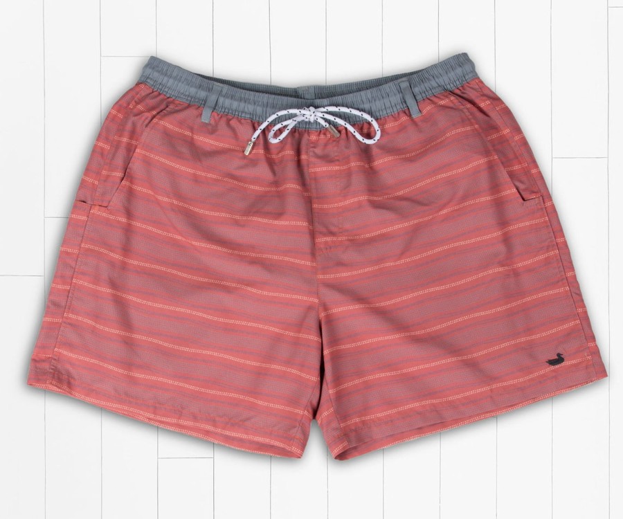 Men'S Southern Marsh Swim Trunks | Dockside Swim Trunk | Mayan Dot