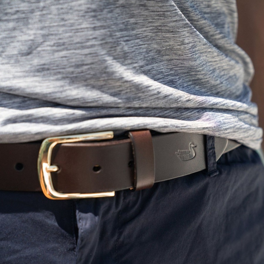 Accessories Southern Marsh Belts | Stamped Leather Belt