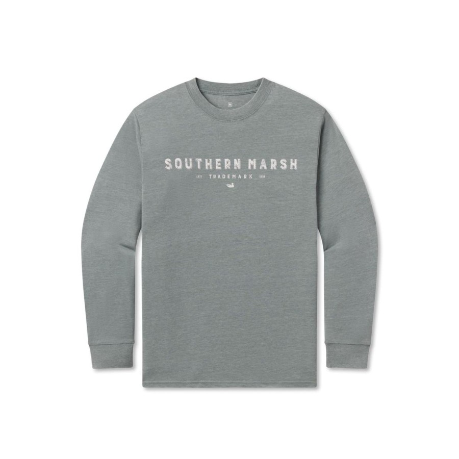 Men'S Southern Marsh Seawash Long Sleeve Tees | Seawash Tee | Game Time | Long Sleeve