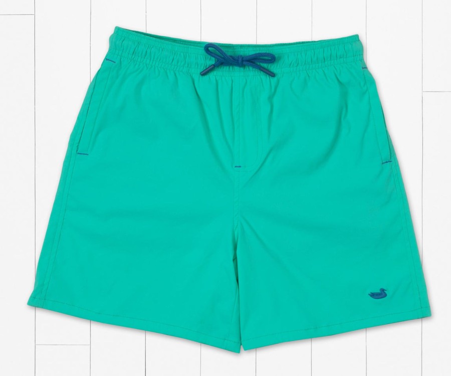 Youth Southern Marsh Swim Trunks | Youth Wharf Stretch Lined Trunk