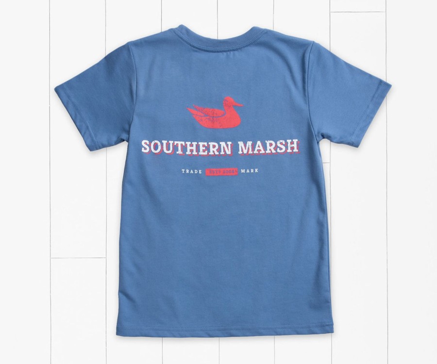 Youth Southern Marsh Original Tees | Youth Trademark Duck Tee | Short Sleeve