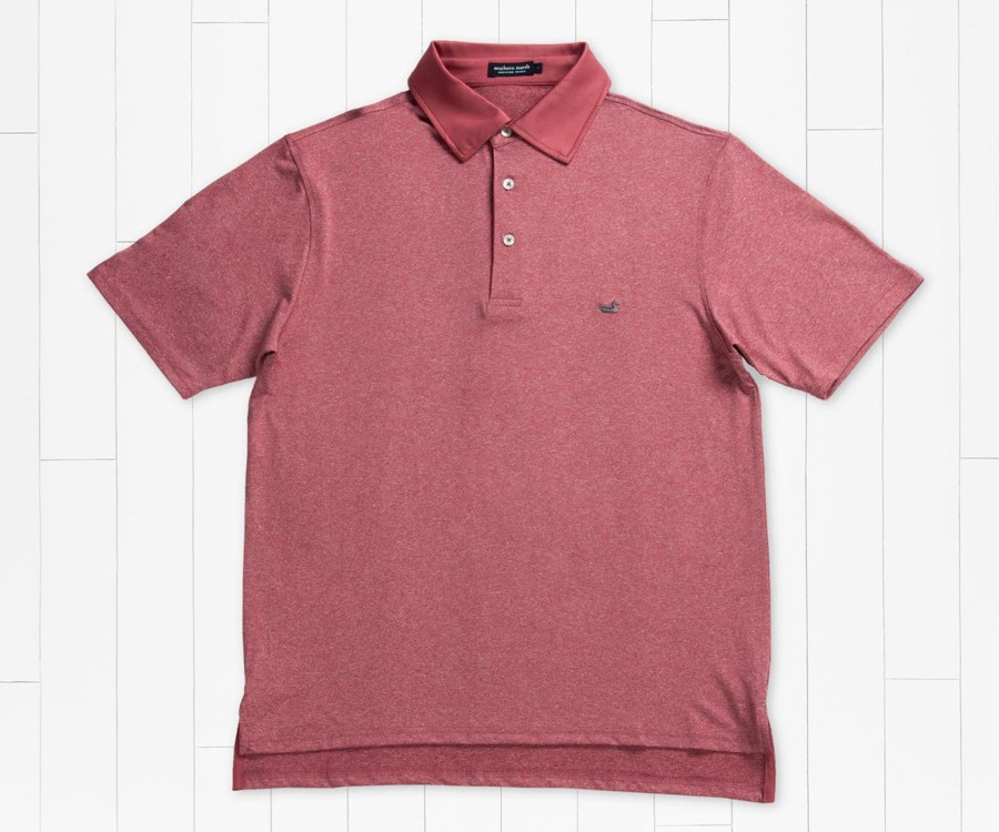 Men'S Southern Marsh Polos | Rutledge Heathered Performance Polo