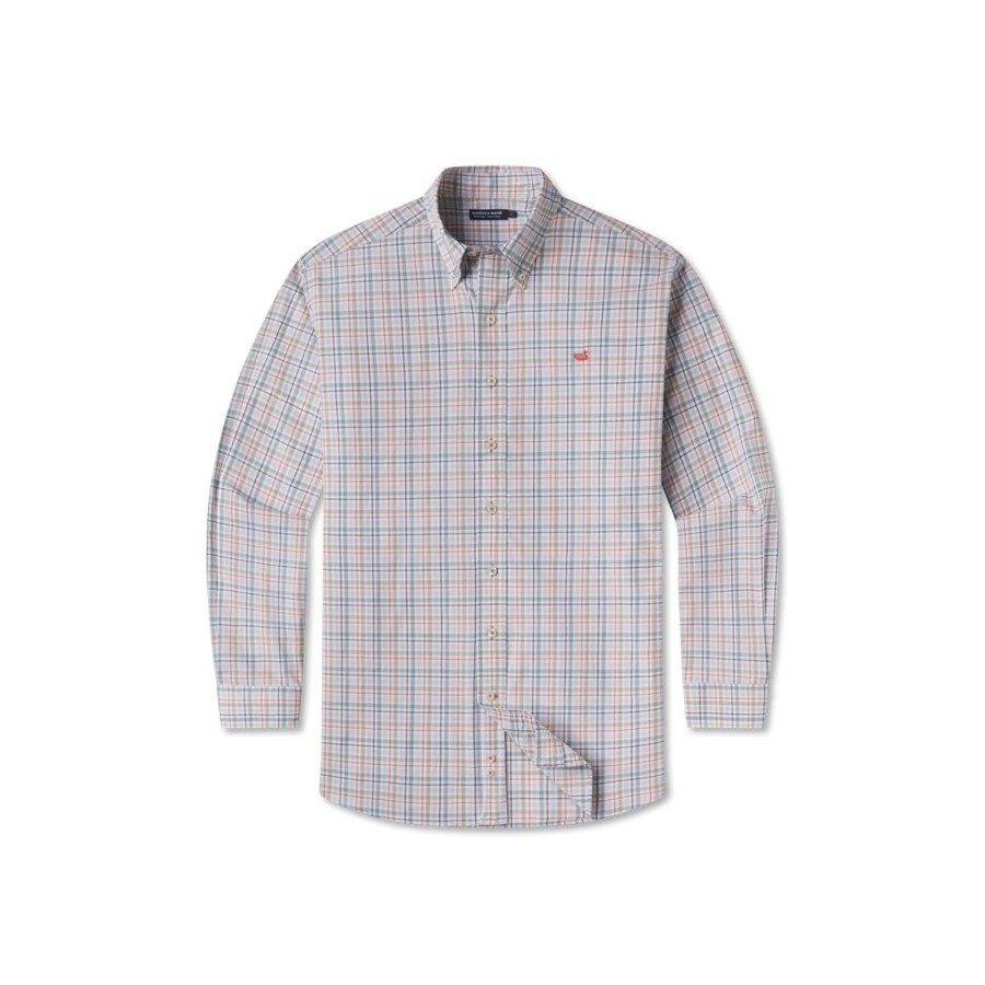 Men'S Southern Marsh Wrinkle-Free | Calhoun Check Dress Shirt