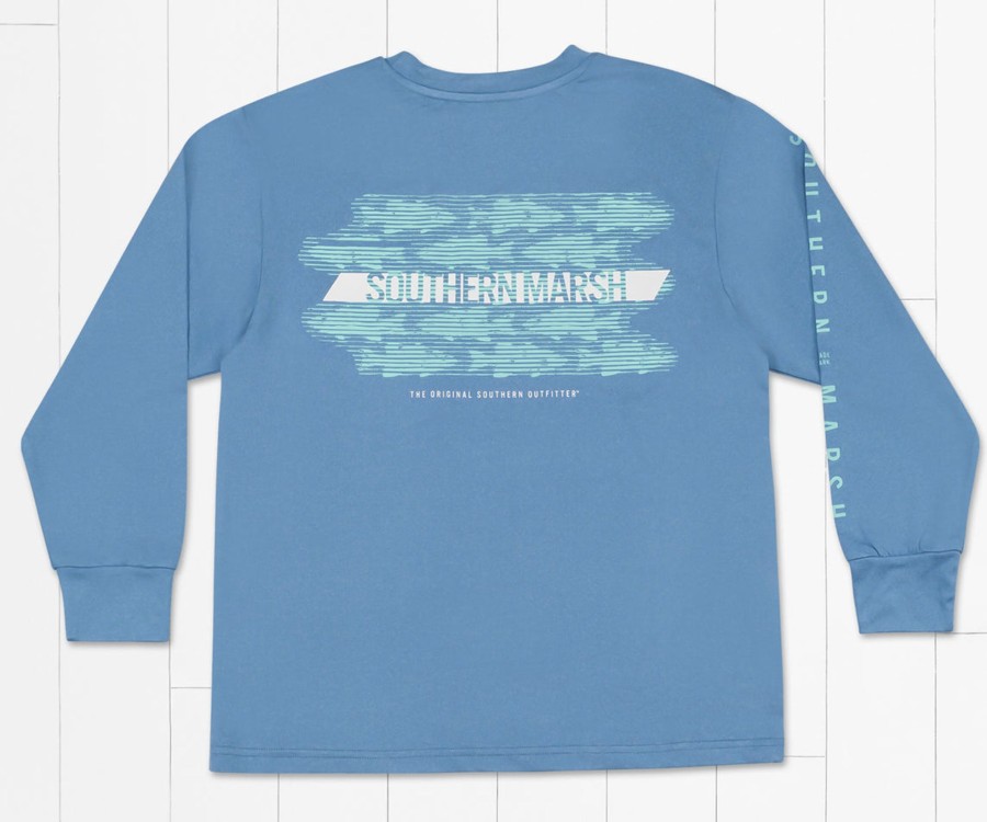 Youth Southern Marsh Performance Long Sleeve Tees | Youth Fieldtec Featherlight Tee | Summer School