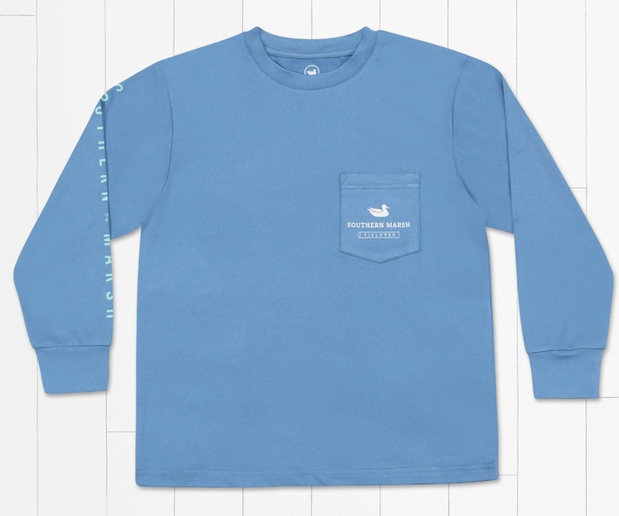 Youth Southern Marsh Performance Long Sleeve Tees | Youth Fieldtec Featherlight Tee | Summer School