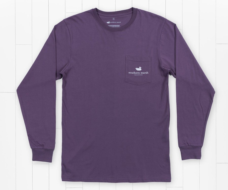 Women'S Southern Marsh Original Long Sleeve Tees | Backroads Collection Tee | Louisiana | Long Sleeve