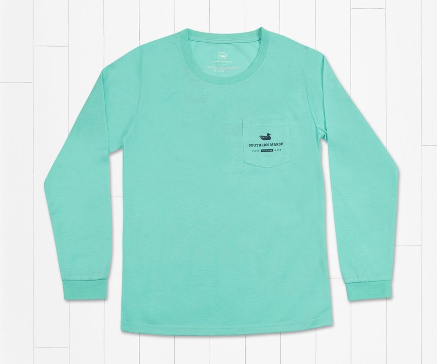 Women'S Southern Marsh Performance Long Sleeve Tees | Fieldtec Comfort Tee | Island Fade