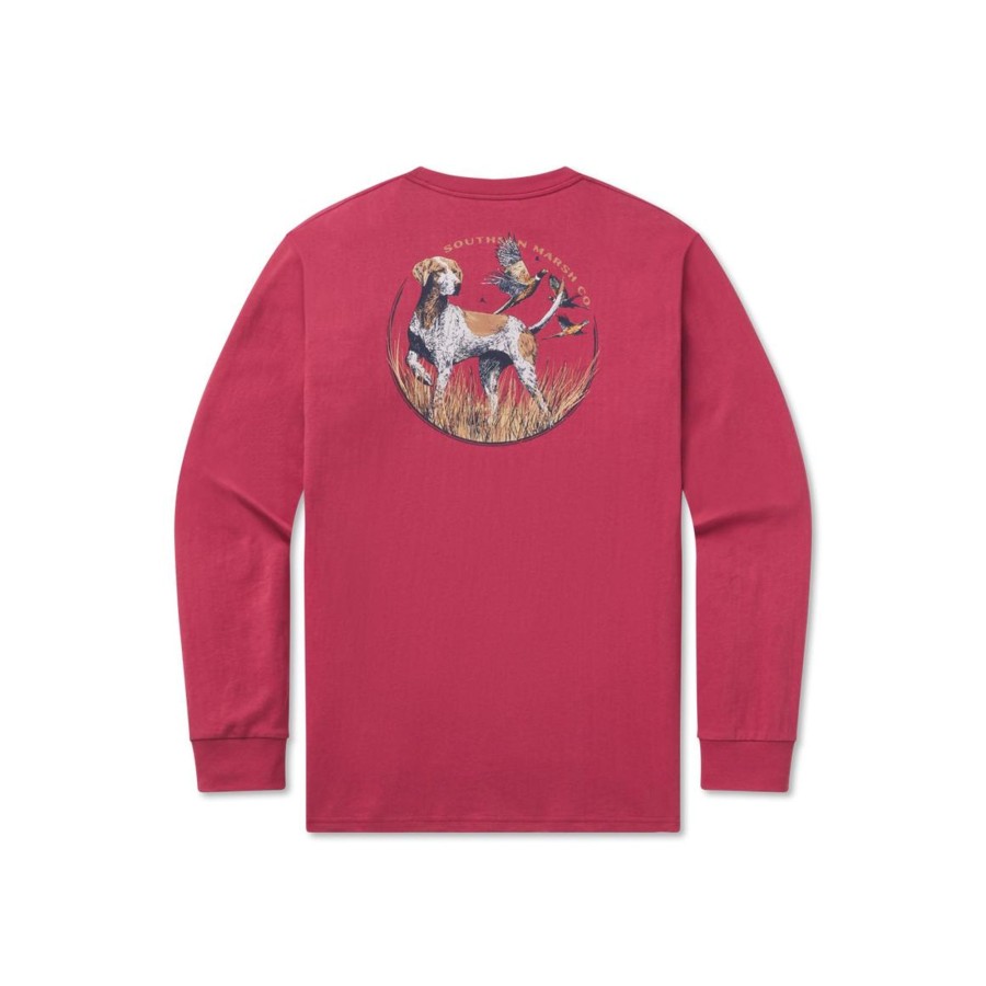 Women'S Southern Marsh Original Long Sleeve Tees | Gun Dog Collection - Pointer - Long Sleeve