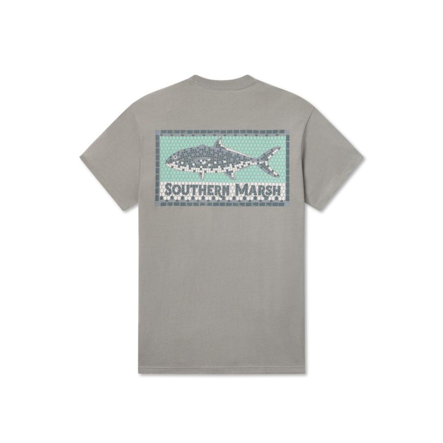 Youth Southern Marsh Original Tees | Youth Tile Fish Tee