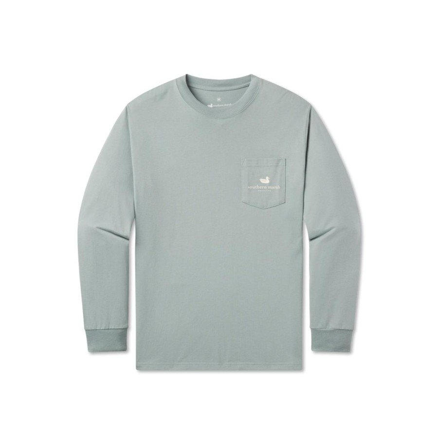 Men'S Southern Marsh Original Ls Tees | Mountain Pass Tee | Long Sleeve