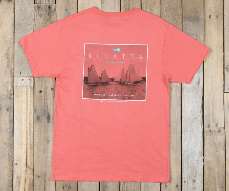 Men'S Southern Marsh Original Ss Tees | Regatta Flag Tee