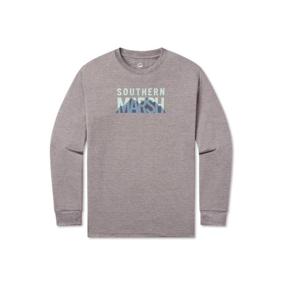 Women'S Southern Marsh Performance Long Sleeve Tees | Fieldtec Performance Tee | Marsh Mountains | Long Sleeve