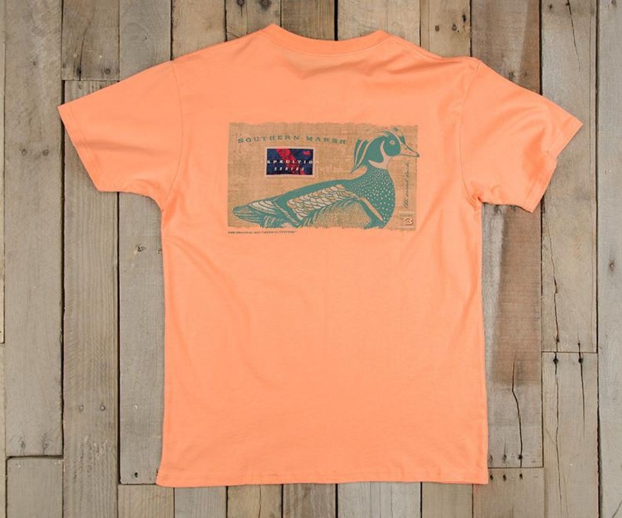 Men'S Southern Marsh Original Ss Tees | Expedition Series Tee - Wood Duck