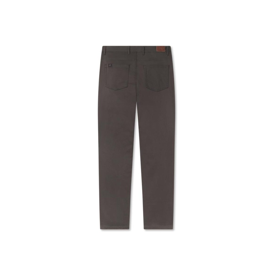 Men'S Southern Marsh Pants | Cahaba Comfort Stretch Twill Pant Charcoal Gray