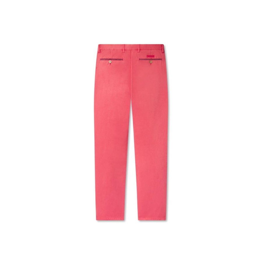 Men'S Southern Marsh Pants | Seawash Grayton Twill Pant Coral