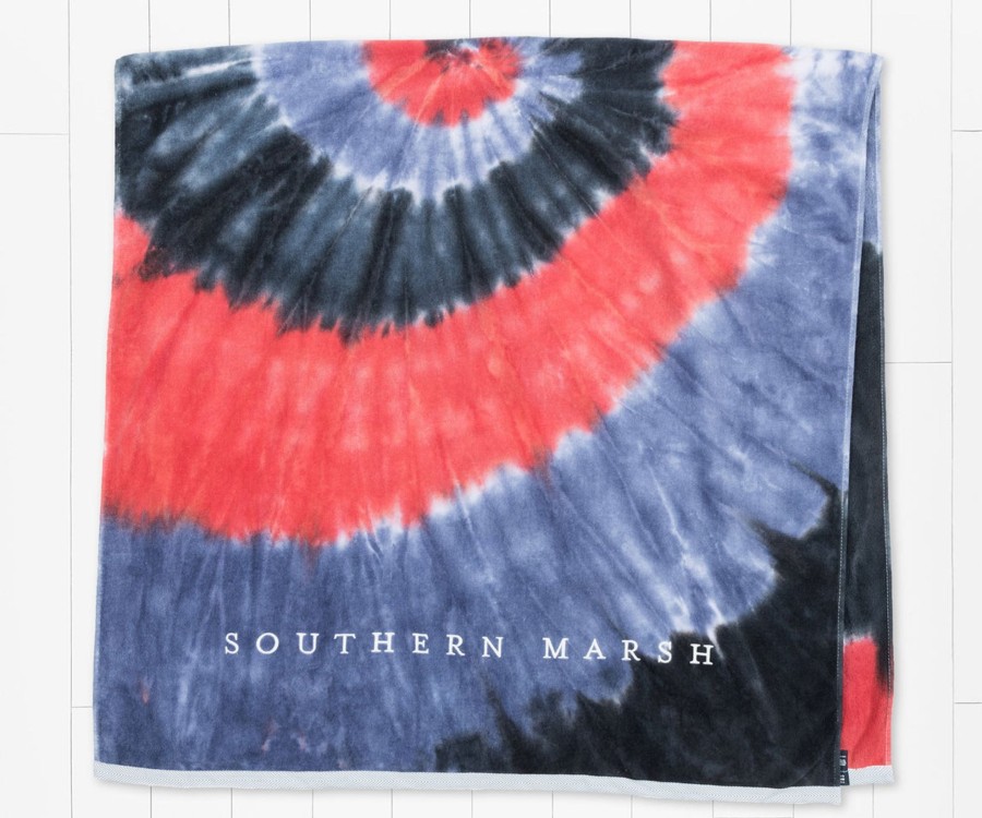 Accessories Southern Marsh Beach Towels | Beach Towel | Tie-Dye