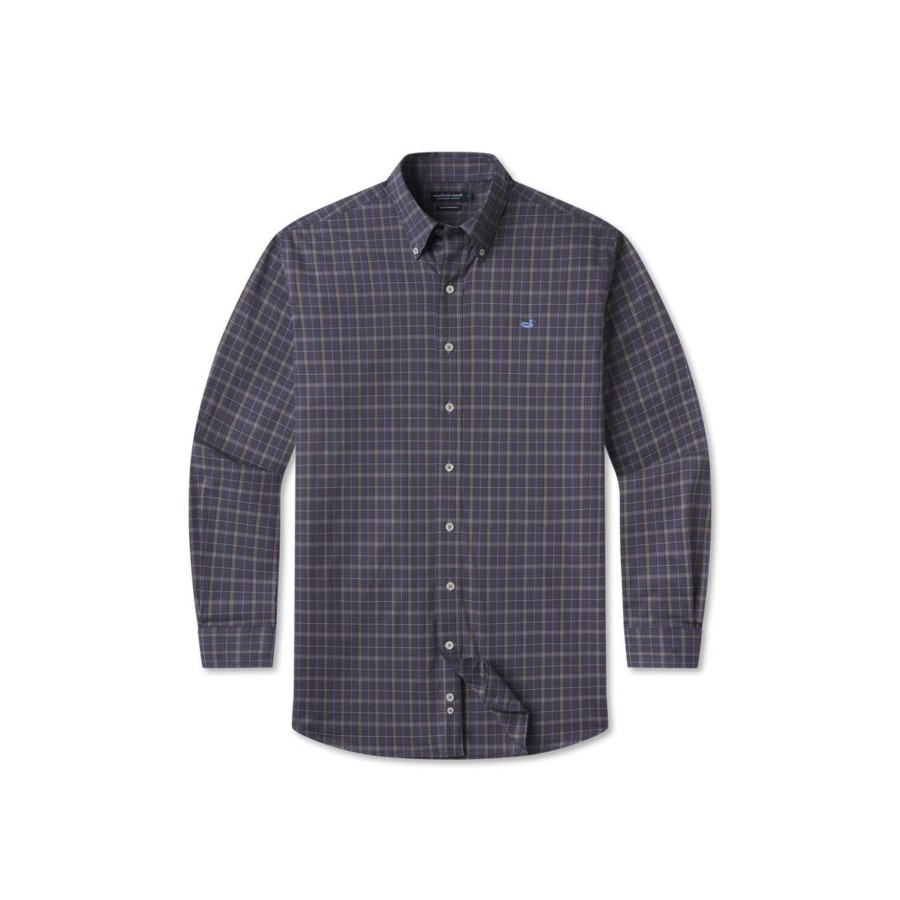 Men'S Southern Marsh Performance | Bastrop Performance Check Dress Shirt