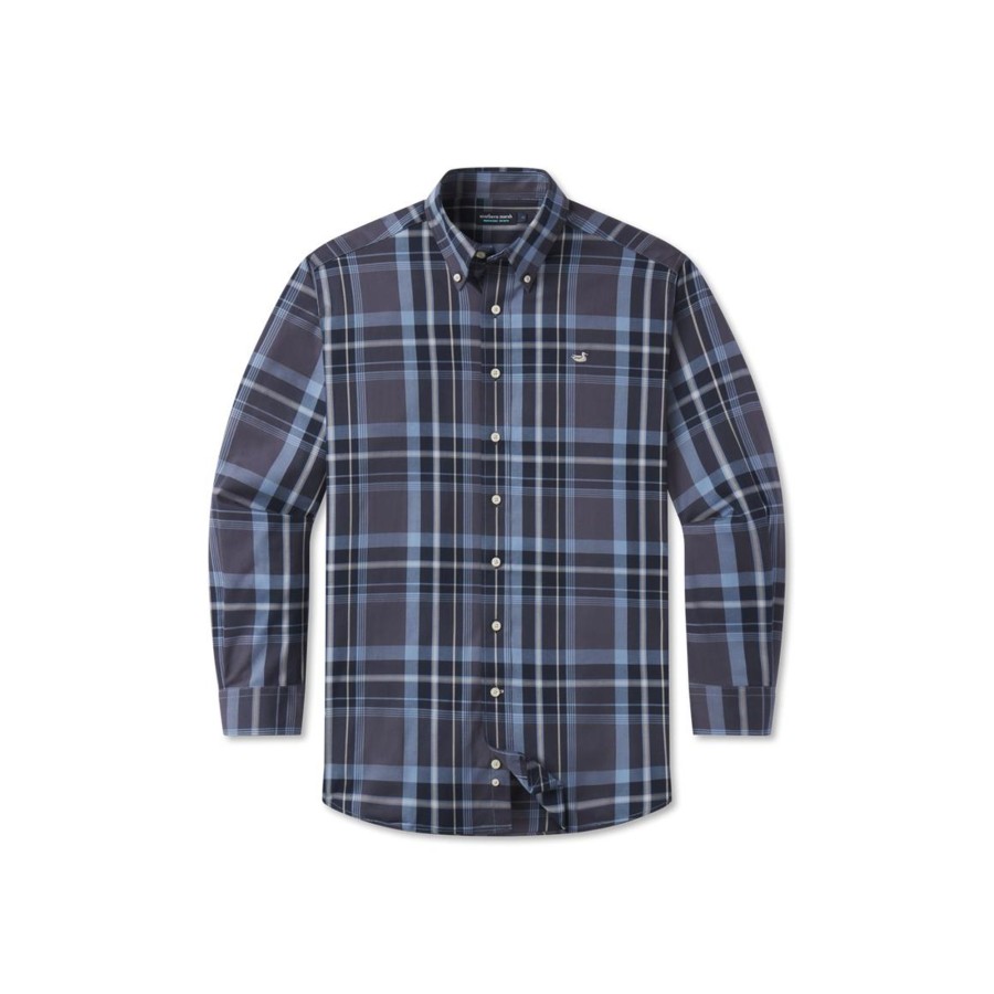 Men'S Southern Marsh Relaxed | Bedford Plaid Dress Shirt