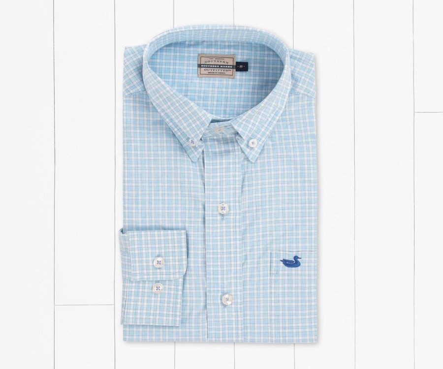 Men'S Southern Marsh Relaxed | Mattox Check Relaxed Dress Shirt