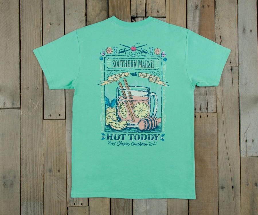 Women'S Southern Marsh Original Tees | Cocktail Collection Tee - Hot Toddy